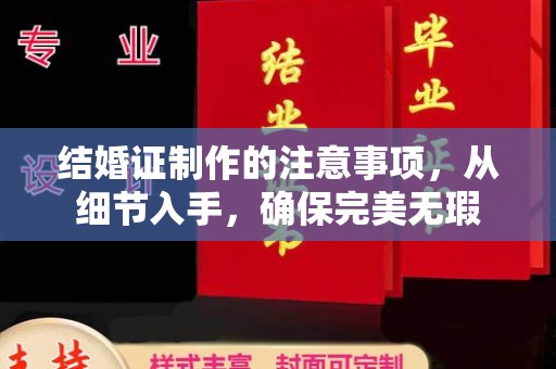 丹凤结婚证制作的注意事项，从细节入手，确保完美无瑕